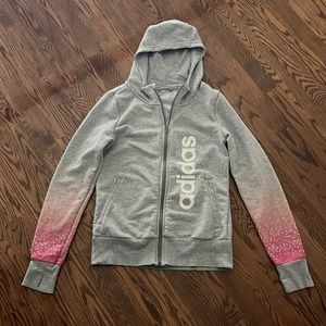 Adidas zip up hoodie worn a number of times
